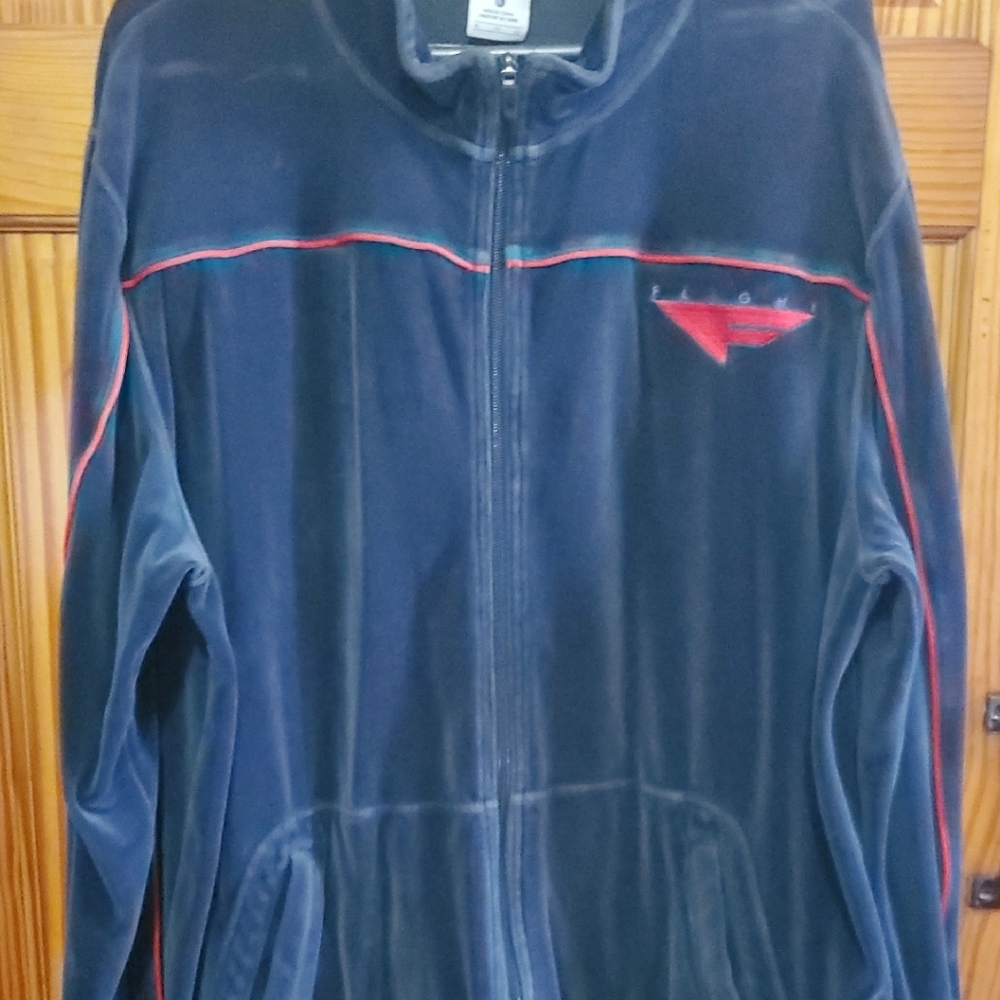 Nike Red and Black Lightweight Shirt Jacket